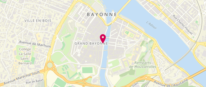 Plan de Au Gateau Basque de Bayonne, Halles de Bayonne Etal Numero 7
Quai Dominique Roquebert, 64100 Bayonne