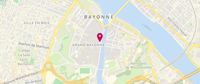 Plan de La Petite Breuer, 2 Rue Port de Suzeye, 64100 Bayonne