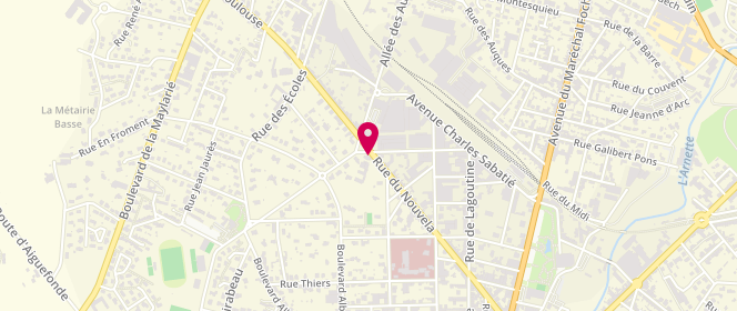 Plan de Boulangerie Pâtisserie - Elodie & Jérôme, 3 avenue de Toulouse, 81200 Aussillon
