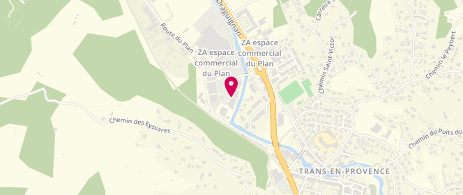 Plan de Boulangerie Marie Blachere, 8 Route du Plan, 83720 Trans-en-Provence