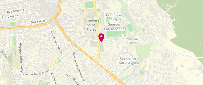 Plan de La Fabrique à pain, 4 Rue Pierre de Coubertin, 13100 Aix-en-Provence