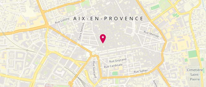 Plan de Goût de Pain, 42 Rue Espariat, 13100 Aix-en-Provence