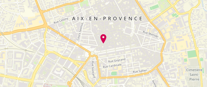Plan de Le Paneria, 51 Rue Espariat, 13100 Aix-en-Provence