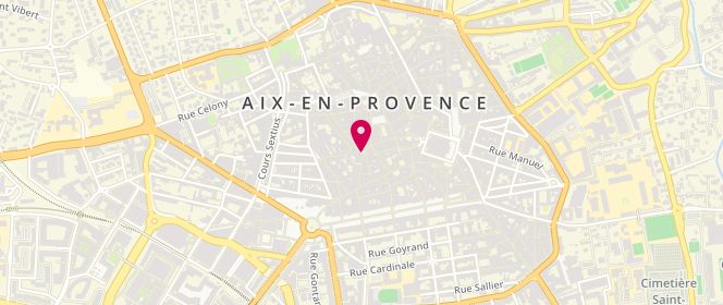 Plan de Jacobs, 35 Rue Bédarrides, 13100 Aix-en-Provence