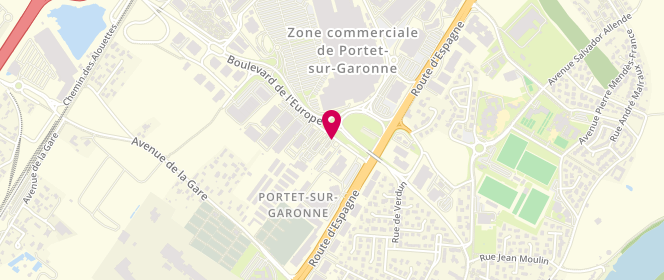 Plan de Boulangerie Marie blachère, 6 Boulevard Europe, 31120 Portet-sur-Garonne