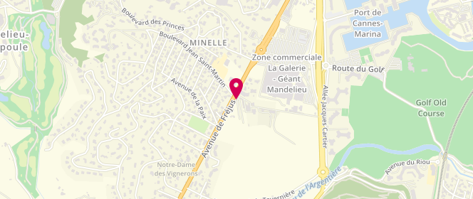 Plan de Boulangerie de Minelle, Paul Ricard
1129 avenue de Fréjus, 06210 Mandelieu-la-Napoule