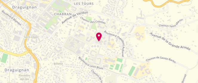 Plan de L'Epi de Blé, 296 Boulevard Marcel Pagnol, 83300 Draguignan