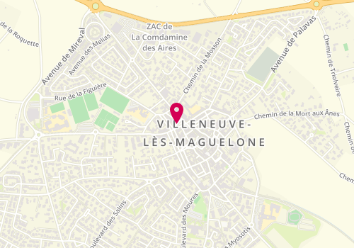 Plan de Smj, Résidence le Maguelone Place Héros, 34750 Villeneuve-lès-Maguelone