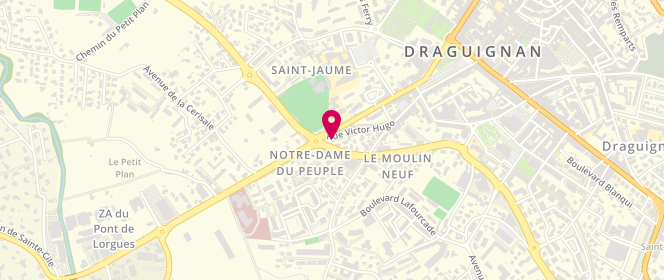 Plan de Maison Fouques Boulangerie Epi-Cho, 207 Rue Victor Hugo, 83300 Draguignan