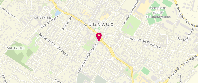 Plan de Le Fournil d'Athenee, 36 avenue Georges Pompidou, 31270 Cugnaux