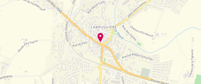 Plan de La Dauphinoise, 4 Boulevard Gambetta, 81290 Labruguière