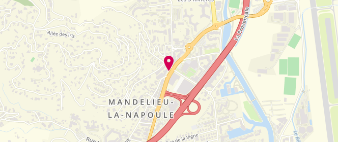 Plan de Ek Mandelieu, Avenue de Cannes Lieu Dit de l'Etang, 06210 Mandelieu-la-Napoule