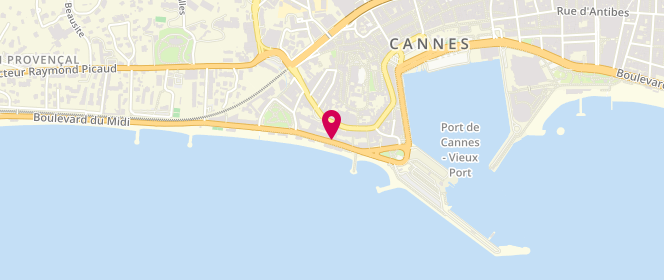 Plan de Chez Louise, 18 Boulevard Jean Hibert, 06400 Cannes
