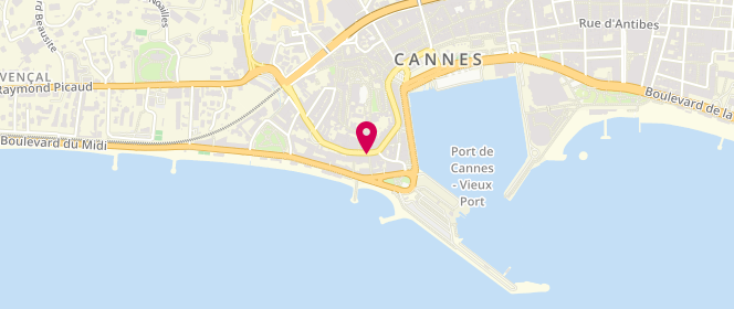Plan de Le Pain Quotidien, 49 Rue Georges Clemenceau, 06400 Cannes