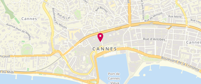 Plan de Le Marché des Pains, 16 Rue du Marché Forville, 06400 Cannes