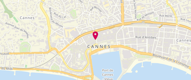 Plan de La Tarte Tropézienne, 5 Rue Louis Blanc, 06400 Cannes