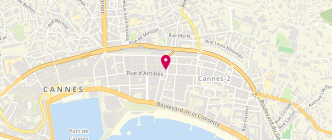 Plan de Cote d'Azur, 1 Rue Chabaud, 06400 Cannes