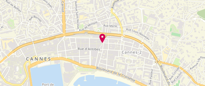 Plan de Jbc, 45 Rue Hoche, 06400 Cannes