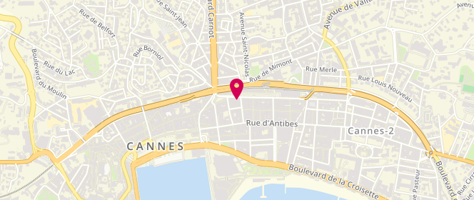 Plan de ROUFFIANDIS Matthieu, 17 Rue du Maréchal Foch, 06400 Cannes