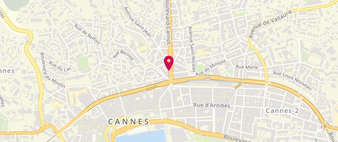 Plan de Au Gourmet Cannois, 5 Boulevard Carnot, 06400 Cannes