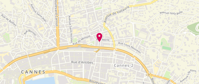 Plan de Boulangerie de la Reine, 9 Rue Jean Haddad Simon, 06400 Cannes