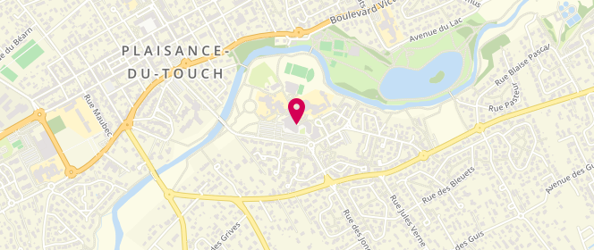 Plan de The Eight, 8 avenue Montaigne, 31830 Plaisance-du-Touch