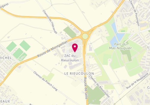 Plan de Mb Associates, 160 Rue Alexandre Fleming, 34430 Saint-Jean-de-Védas