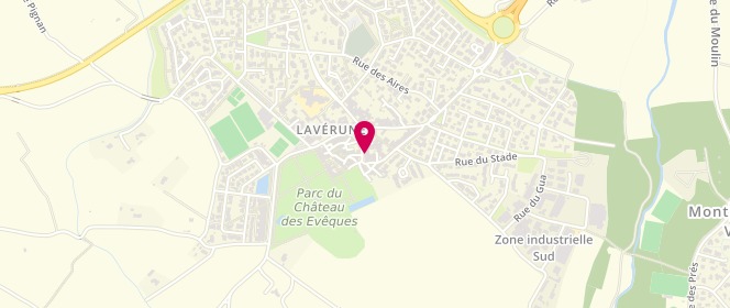 Plan de Aux délices de Laverune, 23 place de la République, 34880 Lavérune