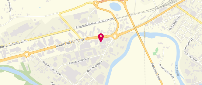 Plan de La Mie de Pain, 25 Route de Toulouse, 81100 Castres