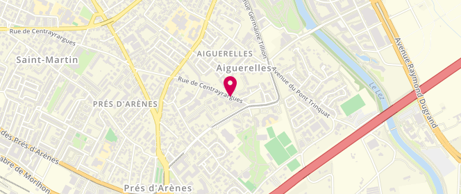 Plan de Au Four et au pétrin, 1224 Rue de Centrayrargues, 34000 Montpellier