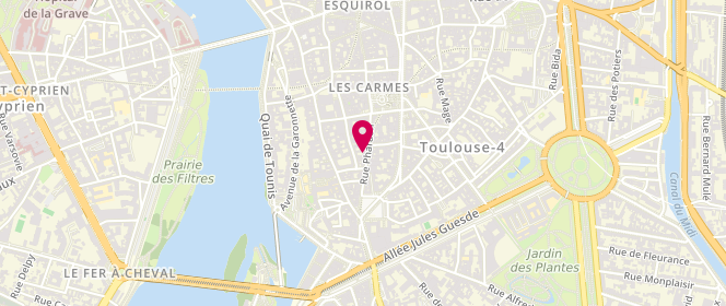Plan de Entremets, 21 Rue Pharaon, 31000 Toulouse