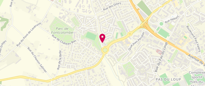 Plan de Les Pains de Mila, 90 Rue des Bouisses, 34070 Montpellier