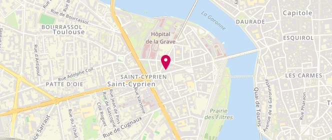 Plan de Cyprien, 55 Rue de la République, 31300 Toulouse