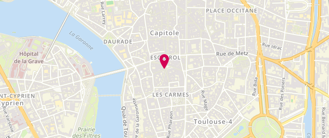 Plan de Sld Café, 55 Rue des Filatiers, 31000 Toulouse