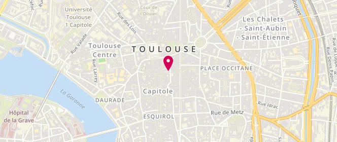 Plan de Le Colibri, 3 Rue Saint-Pantaléon, 31000 Toulouse
