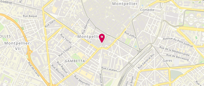 Plan de Maison l'Oeuf, 14 Rue du Faubourg de la Saunerie, 34000 Montpellier