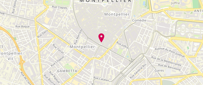Plan de Festival des Pains, 57 Grand Rue Jean Moulin, 34000 Montpellier