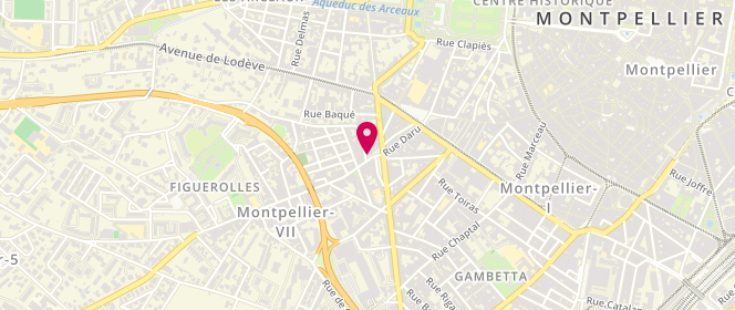 Plan de Au Meilleur Pain, 32 Rue du Faubourg Figuerolles, 34070 Montpellier