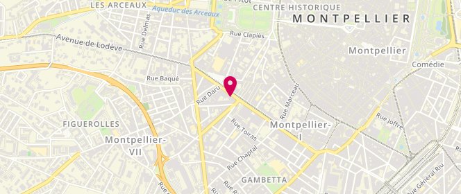 Plan de Le Moulin d'Or, 33 Cr Gambetta, 34000 Montpellier