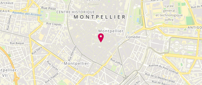 Plan de Bruno Liégard, 19 Rue de Vallat, 34000 Montpellier