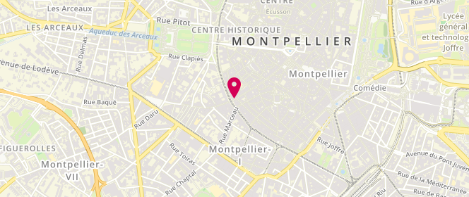Plan de Maison Bonnaire, 45 Rue Saint Guilhem, 34000 Montpellier