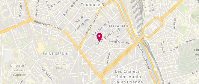 Plan de Les Frères Chapelier, 32 Rue de Bayard, 31000 Toulouse