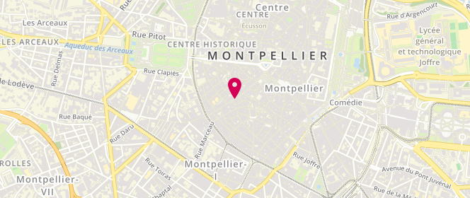 Plan de Le Diamant Noir, 25 Rue Saint-Guilhem, 34000 Montpellier
