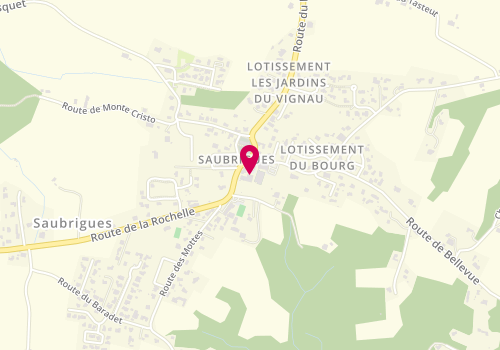 Plan de Y & L Barthouil, 86 place de la Mairie, 40230 Saubrigues
