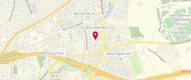 Plan de Maison Bonnaire - Millénaire, 76 Allée Wilhelm Roentgen, 34000 Montpellier