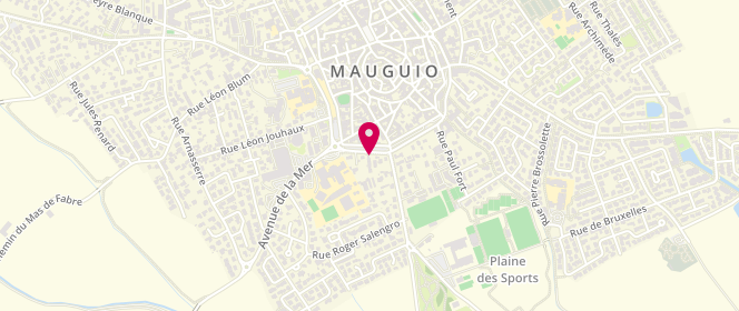 Plan de Boulangerie Latine, 407 Boulevard de la Liberté, 34130 Mauguio