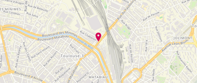 Plan de Le Fournil de l'Avenue au 31, 11 Bis avenue de Lyon, 31500 Toulouse
