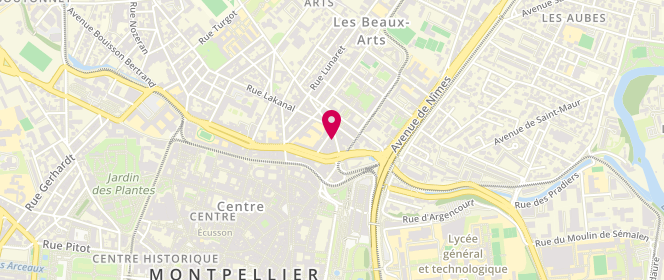 Plan de Pistache et Chocolat, 9 Rue Proudhon, 34000 Montpellier