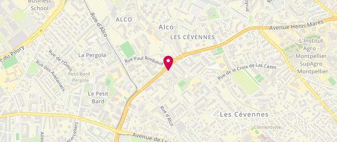 Plan de Baguettes et Chouquettes, 81 Rue Marius Carrieu, 34080 Montpellier