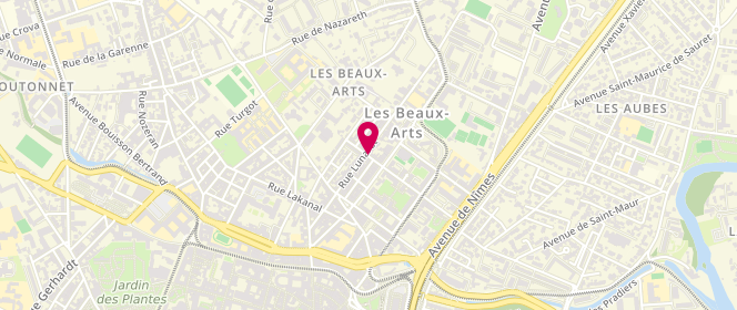 Plan de HERNANDEZ Bruno, 10 Rue Canton, 34090 Montpellier